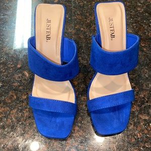 Blue Sandals